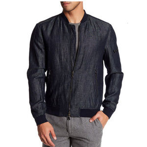 John Varvatos Denim Bomber Large/52 NEW SOLD OUT